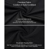imagePopilush Women Formal Wedding Guest Dress  Shapewear Bridesmaid Dresses Builtin Bra Floor Length Prom Dress with TieBlack