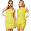 Yellow Mini Dress