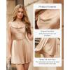 imagePopilush Mini Dresses for Women Corset Bodycon ALine Party Dress Date Night Cocktail Shapewear Tummy Control OutfitsChampagne