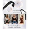 imagePopilush Seamless Bras for Women Wireless Push Up Bra Full Coverage Comfortable Bralettes with Wide StrapBlack