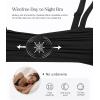 imageWireless Supportive Bras for Women  Seamless Bralette No Underwire  Wirefree Brassiere with Extra Extenders 3 HooksBlack