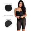 imagePopilush Shaper Dress Lace Formal Maxi Dresses with Built in Shapewear Corset Cocktail Party Dress Evening GownBlack