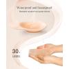 imagePopilush Nipple Covers for Women with Lift  Sticky Bra for Large Breasts  Reusable Adhesive Silicone Nipple PastiesHoney