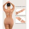 imagePopilush Strapless Bras for Women Push Up Underwire Bra with Detachable Straps Multiway BraletteNude