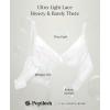 imagePopilush Minimizer Bras for Women Plus Size Full Coverage Lace Underwire Support Push Up Bra for Heavy Breast Everyday WearWhite