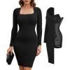 Black Midi Dress