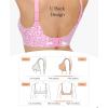 imagePopilush Wireless Bras Women Seamless No Underwire Push Up Bra Supportive Deep V Bralette Everyday Comfortable TShirt BraLeopard Pink