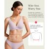 imagePopilush Wireless Bras Women Seamless No Underwire Push Up Bra Supportive Deep V Bralette Everyday Comfortable TShirt BraPurple