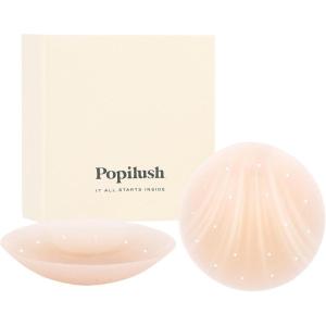 imagePopilush Nipple Covers for Women Sticky Bra Silicone Adhesive  Breathable Invisible Reusable for Wedding Backless DressesCrme