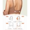 imagePopilush Seamless Bras for Women  Wireless Pushup Bra Full Coverage Comfortable T Shirt Bralette with Support and LiftBrown