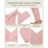 imagePopilush Seamless Bras for Women  Wireless Pushup Bra Full Coverage Comfortable T Shirt Bralette with Support and LiftPink