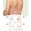 imagePopilush Seamless Bras for Women  Wireless Pushup Bra Full Coverage Comfortable T Shirt Bralette with Support and LiftPink