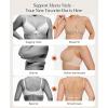 imagePopilush Wireless Bras with Support and Lift  Seamless Bras for Women No Underwire Full Coverage Bralette T Shirt BraNude