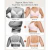 imagePopilush Wireless Bras with Support and Lift  Seamless Bras for Women No Underwire Full Coverage Bralette T Shirt BraPink