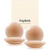 imagePopilush Nipple Covers for Women  2 Pairs Sticky Bra  Reusable Silicone Nipple Pasties Waterproof with Travel CaseCoco