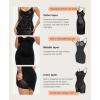 imagePopilush Sequin Mini Dress for Women Slimming Shapewear with Cowl Neck Bodycon Sparkly Gown for Cocktail Party ampamp ClubBlack