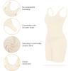 imagePopilush Shapewear Bodysuit for Women  Tummy Control Scoop Neck Body Shaper Sleeveless Sculpting Tank TopsLight Skinmid Thigh