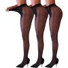 imageSheer Tights for Women Rip Resistant Pantyhose 30D Control Top Pantyhose Polka  Dot High Waist Compression NylonsBlack3 Pack