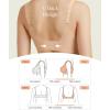 imagePopilush Jelly Bras for Women No Underwire Push Up Bra Wireless Seamless Bralettes with Support Comfortable Minimizer BraSkin