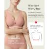 image:imagePopilush Bras for Women No Underwire Push Up Bra Seamless Wireless Bralettes with Support Comfortable Minimizer BraPink
