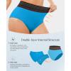 image:imagePopilush High Waisted Bikini Set for Women Tummy Control Shapewear Swimsuit with Boho Trim 4 Way Wear Beach and PoolBlue