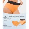 image:imagePopilush High Waisted Bikini Set for Women Tummy Control Shapewear Swimsuit with Boho Trim 4 Way Wear Beach and PoolOrange