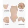 image:imagePopilush Body Suits For Womens Tummy Control Compression Halter Bodysuit Thong Cotton Tank TopLight Carmine Pink