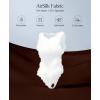 image:imagePopilush Body Suits For Womens Tummy Control Compression Halter Bodysuit Thong Cotton Tank TopMocca