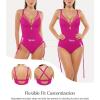 image:imagePopilush One Piece Swimsuits for Women Tummy Control Shapewear Bathing Suit with Adjustable Drawstring 2026 Summer SwimsuitPurple