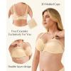image:imagePopilush Push Up Bras for Women  Wireless Plus Size T Shirt Full Coverage Bra No Underwire Seamless BralettesRhythm