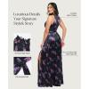 image:imagePopilush Wedding Guest Dress Formal Dresses for Women Shapewear Bodycon Fall Long Halter Cocktail Maxi DressFloral