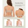 image:imagePopilush Wireless Bras for Women  No Underwire Push Up Full Coverage Bralettes Seamless Supportive Everyday BraNude