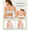 image:imagePopilush Wireless Bras for Women  No Underwire Push Up Full Coverage Bralettes Seamless Supportive Everyday BraWhite
