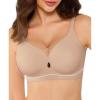 image:imagePopilush Wireless Bras for Women  No Underwire Push Up Full Coverage Bralettes Seamless Supportive Everyday BraNude