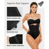 image:imagePopilush One Piece Swimsuit Tummy Control Cutout High Waisted Swimwear Removable Straps Bathing Suit for BeachBlack
