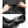 image:imagePopilush One Piece Swimsuit Tummy Control Cutout High Waisted Swimwear Removable Straps Bathing Suit for BeachBlack With Dots