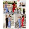 image:imagePopilush Pajamas for Women Set 2 Piece Modal Lounge Wear Sleeveless Ribbed Tank Top and Shorts for Holiday Party PjsPurple