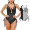 image:imagePopilush Tummy Control Swimsuits for Women One Piece Shapewear Bathing Suit Full Coverage Swim Suits 2026 SS OutfitsBlack