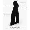 image:imagePopilush Work Pants for Women High Waisted Tummy Control Comfy Slimming Dress Pants with Pockets Business Casual OutfitsBlackpetite