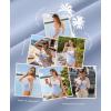 image:imagePopilush Swimsuit for Women Tummy Control  One Piece Bathing Suit with Removable Straps for BeachSea Blue With Ivory