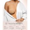 image:imagePopilush Nipple Covers  Silicone Reusable Sticky Bra Cute Cat Paw Shape Seamless Adhesive Bras with UltraThin EdgeCaramel