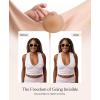 image:imagePopilush Nipple Covers  Silicone Reusable Sticky Bra Cute Cat Paw Shape Seamless Adhesive Bras with UltraThin EdgeCoco