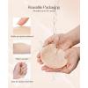 image:imagePopilush Nipple Covers  Silicone Reusable Sticky Bra Cute Cat Paw Shape Seamless Adhesive Bras with UltraThin EdgeCrme