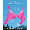 image:imagePopilush Bras for Women Lace Minimizer Underwire Bra Unlined Full Coverage with Comfortable Lift for Large BustEggplant