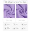 image:imagePopilush Club Dresses for Women Built in Bra Dress Tummy Control Shapewear Mini Cocktail Dress Party Date Night BodyconPurple