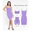 image:imagePopilush Club Dresses for Women Built in Bra Dress Tummy Control Shapewear Mini Cocktail Dress Party Date Night BodyconPurple