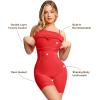 image:imagePopilush Club Dresses for Women Built in Bra Dress Tummy Control Shapewear Mini Cocktail Dress Party Date Night BodyconRed