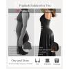 image:imagePopilush Corset Dress All in One Shapewear ALine Midi Dresses for Women with Built in Bra Tummy Control Tea Party EveningBlack