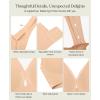 image:imagePopilush Push Up Bra No Underwire Wireless Seamless Bralettes with Support Comfortable Minimizer Bras for WomenSkin