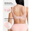 image:imagePopilush Minimizer Bra for Women Lace Unlined Full Coverage Underwire Bra with Side Support Everyday Bra for Large BustPink